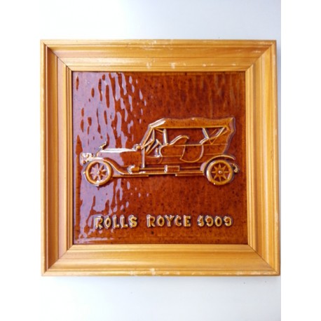 azulejo enmarcado Rolls Royce