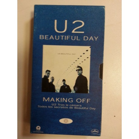 VHS U2 Beautiful Day. Making off.