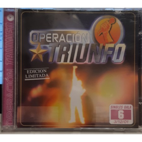Academia Operación Triunfo ‎– Singles Gala 6