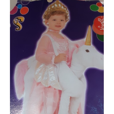 Disfraz de Princesa con unicornio Talla 0