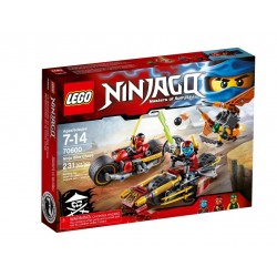 Lego Persecución en la moto ninja
